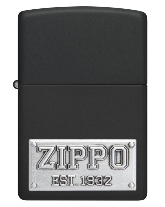 48689 218 ZIPPO LICENSED PLATE EMBL 48689 218 ZIPPO LICENSED PLATE EMBL