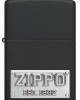 48689 218 ZIPPO LICENSED PLATE EMBL 48689 218 ZIPPO LICENSED PLATE EMBL