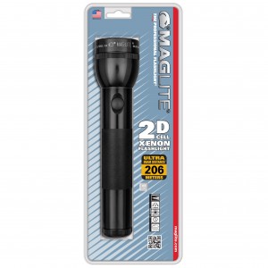 MAGLITE 2-Cell D Incandescent - BLACK