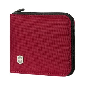 Travel Accessories EXT, Zip- Around Wallet, RFID, Red