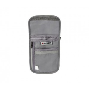 Wenger Neck Wallet With RFID GRAY