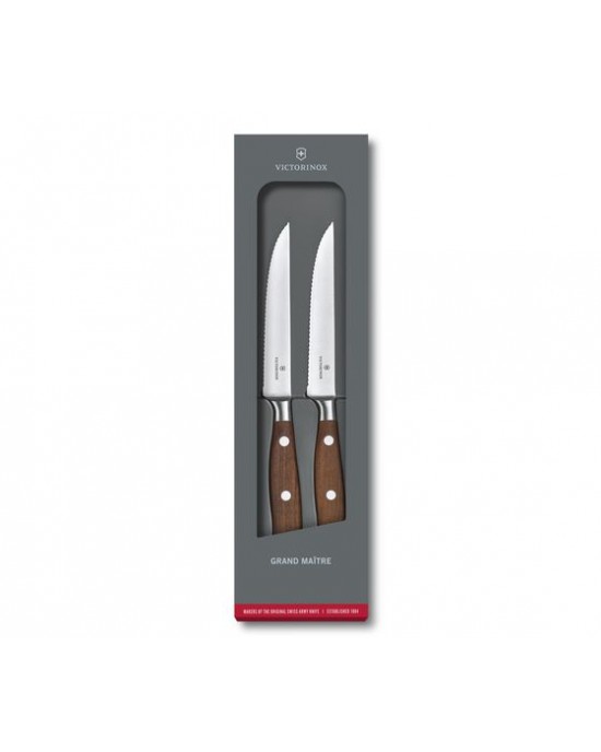 Grand Maître Wood Steak Knife Set
