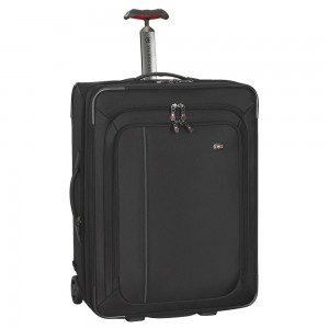 Werks Traveler Nylon 47 cms Black Suitcase.