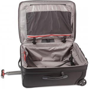 Werks Traveler Nylon 47 cms Black Suitcase.