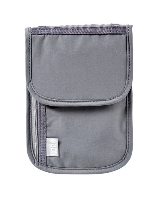 Wenger Neck Wallet With RFID GRAY