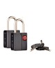 Wenger Key Lock Set 2pcs - Black