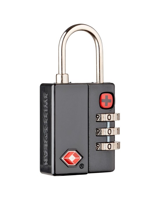 Wenger TSA 3-Dial Combination Lock - Black